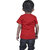 Kid Kupboard Cotton Baby Boys T-Shirt, Red, Half-Sleeves, 2-3 Years KIDS7358