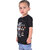 Kid Kupboard Cotton Baby Boys T-Shirt, Black, Half-Sleeves, 2-3 Years KIDS7359