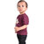 Kid Kupboard Cotton Baby Boys T-Shirt, Purple, Half-Sleeves, 2-3 Years KIDS7361