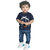 Kid Kupboard Cotton Baby Boys T-Shirt, Dark Blue, Half-Sleeves, 2-3 Years KIDS7362