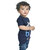 Kid Kupboard Cotton Baby Boys T-Shirt, Dark Blue, Half-Sleeves, 2-3 Years KIDS7362