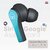 EKKO Earbeat T08 AlterEgo : Mic, ENC Call Noise Cancellation, 40H Playtime, 10MM Driver, Twin Connect, Massive Bass, Water Resistance, Siri & Google(Teal)