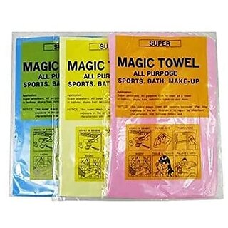 2Pcs Magic Drying Towel for Car and Home Cleaning Cloth Duster Towel Microfiber Reusable Water Absorbent Magic Towel for Car Multipurpose Cleaning Cloth for Kitchen/Home(Multicolor)