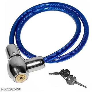 Buy Multi Purpose Steel Key Lock for Bike, Cycle, Helmet, Luggage, Anti ...