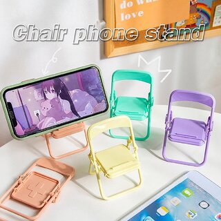 Portable,Foldable Chair Mobile Stand/Cell Phone Stand/Phone Holder for All The Smartphone (Pack of 2)
