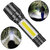 USB Rechargeable Mini Flashlight Zoomable Camping Hiking Small Torches