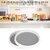 Cabinet Turntable Organizer, Antislip Rotatable Storage Tray 360 Rotation for Refrigerator for Kitchen(1 Piece )