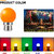 Mini 0.5-Watt LED Bulb (pack of 10) Multicolor
