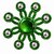 Large Blue Metal Spinner Toy New Design Fidget Spinner for Stress Relief and Fun (Pack of 1)