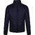 Fashlook Bomber Solid Full Sleeve Dark Blue Jacket for Mens