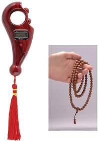 Jaap Mala 108 Beads Digital Counter Electronic Mantra Chanting Device for Meditation & Prayer