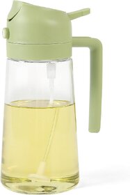 Oil Dispenser Mist Spray Bottle Cooking/Baking Tool Accessories Leakproof Seasoning Bottle Cooking Oil Container Kitchen Storage Organizer (Pack of 1,Multicolor)