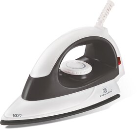 Double Safety COMFY-DRY IRON Dry Iron (White)-1000w