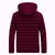 Fashlook Puffer Solid Full Sleeve Maroon Jacket for Mens