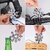 18 in 1 Tool, Snowflake Multi Tool, Multi-Purpose Screwdriver Tool, Key-Chain-Screwdriver, Bottle Opener