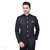 PrintCultr Men Solid Tuxedo Style Formal Blazer (Black)