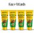 Indo Himaliyans Papaya Spots and Tan Clear Fruit Infused face wash Pack of 4 Women All Skin Types Face Wash 60 ml