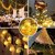 Minha  Round White Crystal Ball Decorative LED Color Changing Fairy String Lights for Diwali Decoration - Diwali Lights,