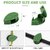 (Pack of 10) Plant Climbing Wall Fixture Clips Wall Vine Climbing Plant Support Hook Plant Straightener