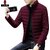 Fashlook Bomber Solid Full Sleeve Maroon Jacket for Mens