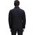 Fashlook Bomber Solid Full Sleeve Black Jacket for Mens