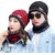 Fashlook Woolen Black Casual Winter Cap (Pack of 2)