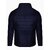 Fashlook Bomber Solid Full Sleeve Dark Blue Jacket for Mens