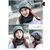 Fashlook Woolen Grey Casual Winter Cap