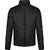 Fashlook Fluffy Solid Full Sleeve Black Jacket for Mens