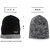 Fashlook Woolen Black Casual Winter Cap (Pack of 2)