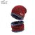 Fashlook Woolen Maroon Casual Winter Cap (Pack of 2)