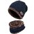 Fashlook Woolen Multicolor Casual Winter Cap