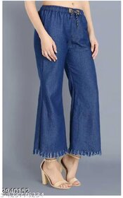 Minha denim women fancy glamourous jeans