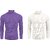 Fashlook Solid Multicolor Full Sleeve Sweaters For Mens (Pack of 2)