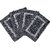 4 Cotton Doormat Floor mat for Kitchen, Bed Room,Living Room, Out Door in Door, Office Doormat, Doormat Size Length 60 cm X Width 40 cm Floor mat
