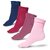 (Pack of 4) Minha Woolen Socks for Women With Velvet Fur Inside Themral Warm Fur Socks (Multicolor)