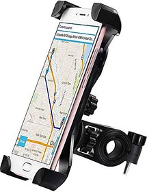 Frocel Universal Bike Holder 360 Degree Rotating Bicycle Holder Motorcycle Cell Phone Cradle Mount Holder Mobile Phones (Bike Holder)
