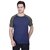 PRINTCULTR Pack of 2 Men Solid Round Neck Cotton Blend Dark Blue, Red T-Shirt