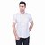PrintCulture Men Solid Casual White Shirt