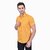 PrintCulture Men Solid Casual Yellow Shirt