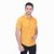PrintCulture Men Solid Casual Yellow Shirt