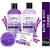 Globus Naturals Lavender Body Lotion 200ml, Soap 100 gm & Body Wash 200ml skin care Combo with Loofah
