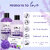 Globus Naturals Lavender Body Lotion 200ml, Soap 100 gm & Body Wash 200ml skin care Combo with Loofah