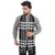 Pack of 2 Men Women Casual Luxurious Premium Checkered Woolen Muffler, Scarf, Stole For Winter Beige colour