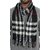 Pack of 2 Men Women Casual Luxurious Premium Checkered Woolen Muffler, Scarf, Stole For Winter Beige colour
