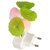 Magic 3D LED Night Lamp with Plug Smart Sensor auto On/Off and Color Change Mushroom Flowers Beautiful Illumination
