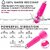 Massager Machine for Women -Rechargeable Wireless Mini Body Massager with 20 Vibration Modes, 8 Speeds