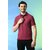 PrintCultr Solid Men Polo Neck Polyester Brown T-Shirt