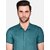 PrintCultr PLUS Plus Size Men Regular Fit Self Design Curved Collar Casual Shirt