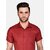 PrintCultr Men Regular Fit Solid Spread Collar Casual Shirt